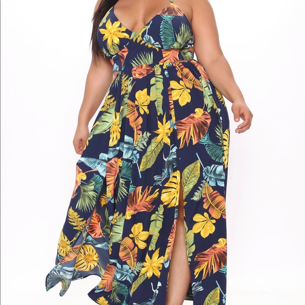 Nice floral dress - Picture 1 of 2
